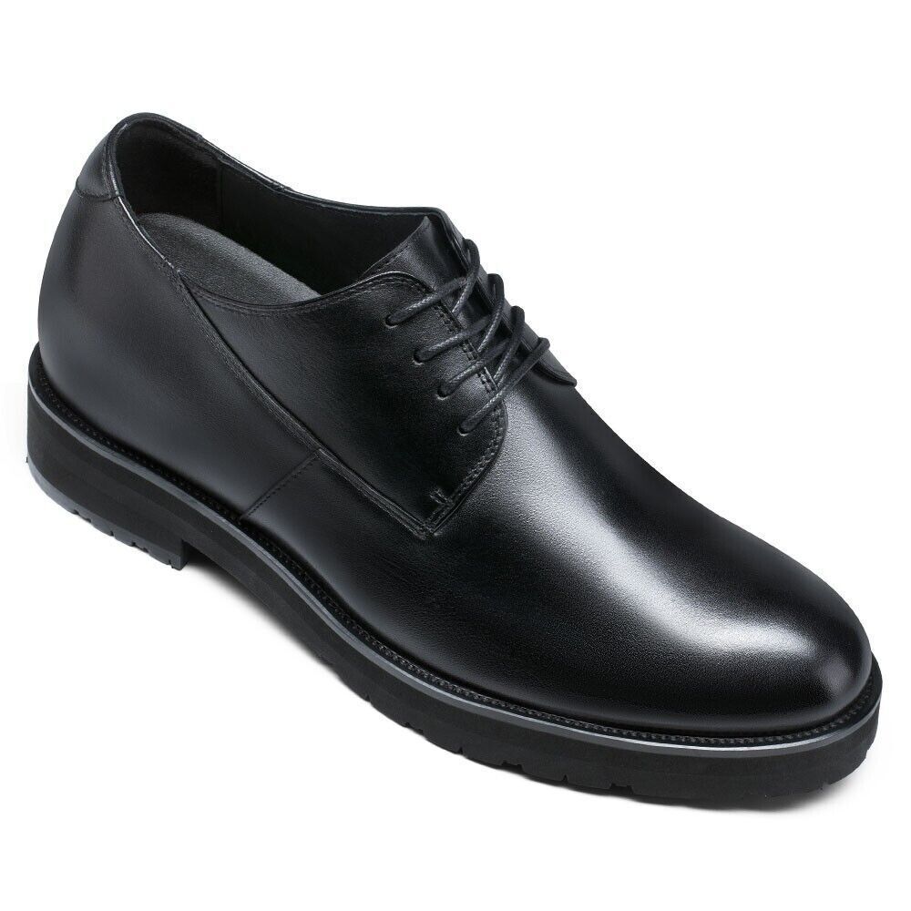 US10 CHAMARIPA 8CM/3.15NCH ELEVATOR dress shoes men HEIGHT INCREASE OXFORD